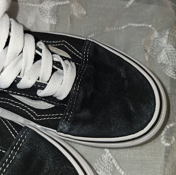 Vans black/white (old skool) size women 6.5 men 5.0 - Picture 4 of 8